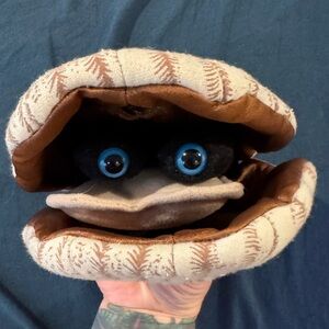 Plush Clam Puppet